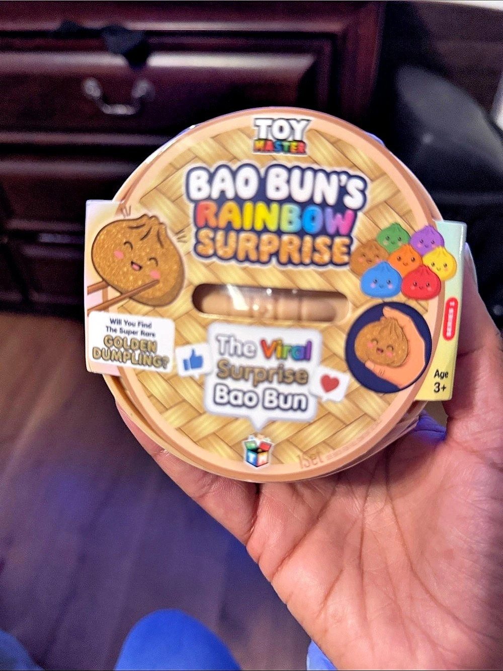 Toy Monster Bao Bun's Rainbow Surprise Rainbow Surprise Toy NWT